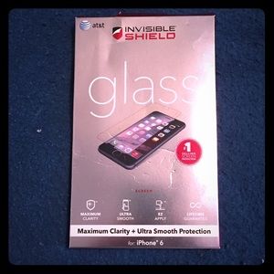 Invisible glass for IPhone
